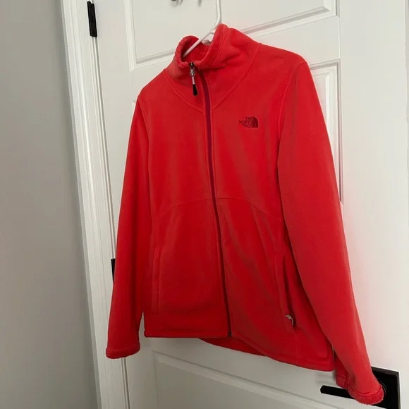 The North Face Fleece fuzzy lined jacket Size Large - Picture 2 of 11